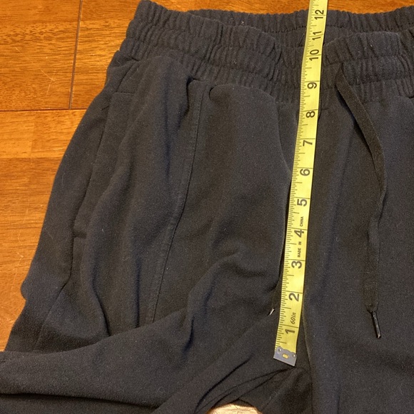 Mondetta Womens Size M Black Fleece Joggers Leggings Pants Cozy Elastic Waist - Picture 9 of 10
